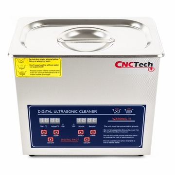 MYJKA ULTRADŹWIĘKOWA 3L + KOSZ + MOC 220W