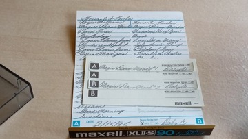 MAXELL XLII-S 90 кассета 1982 г.