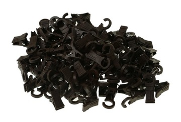 ŻABKI PLASTIKOWE ORZECH DO KARNISZY NA KÓŁKO 100x