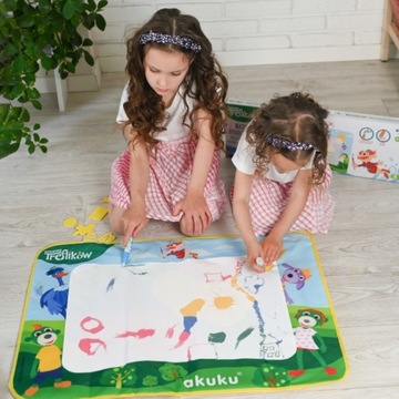 AKUKU MAGICAL WATER MAT ДЛЯ НАБОР РУЧОК XXL TREFFLES A0638