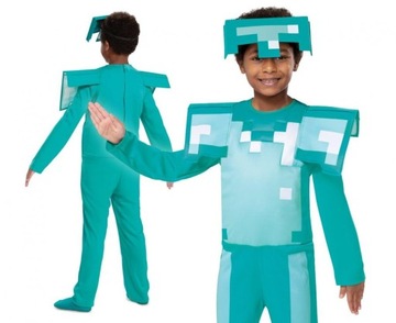 Strój Armor Fancy Minecraft 4-6 lat
