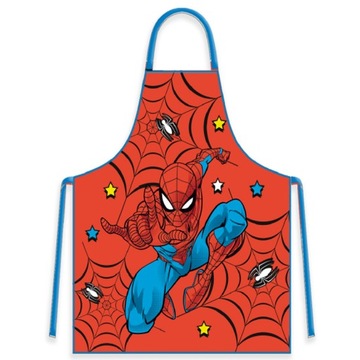 Fartuszek dla dziecka + czapka szefa Spiderman czerwony dla chłopaka