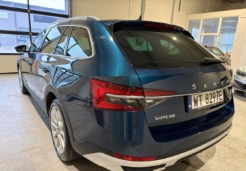 Skoda Superb III Scout 2.0 TDI SCR 200KM 2021 Skoda Superb salon PL FV VAT 23 gwarancja Scout 4x4 200 KM 2.0, zdjęcie 3