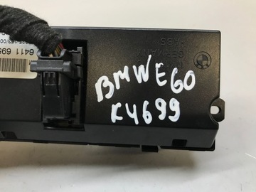 BMW 5 E60 E61 2003 PANEL KLIMATIZACE