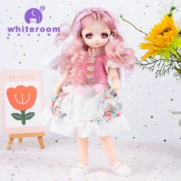 1/6 Bjd styl Anime lalki lalki z przegubem kulowym komplet z ubraniami