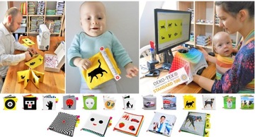 Контрастная игрушка Книга для малышей PARENTI