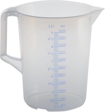 Dzbanek z miarką 5000ml Hünersdorff miarka