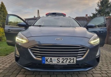 Ford Focus IV Kombi 1.0 EcoBoost 125KM 2019 Ford Focus Ful LED Zadbane Pierwszy wlasciciel Serwis ASO Niski przebieg P, zdjęcie 13