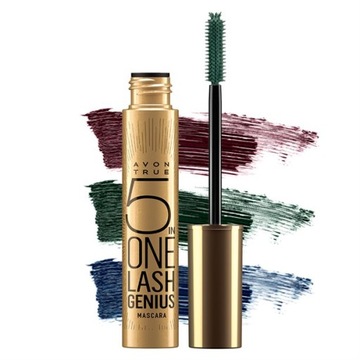 AVON Tusz Geniusz 5 w 1 Navy Granatowy Nowy