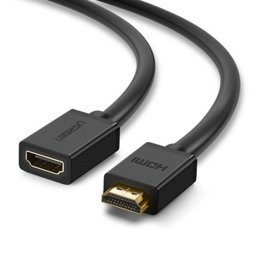 Удлинительный кабель HDMI 1,4 В 4K 60 Гц 30AWG 2 м черный