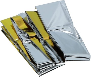 ТЕРМОАВАРИЙНОЕ ОДЕЯЛО СПАСАТЕЛЬНАЯ ФОЛЬГА NRC 160x210