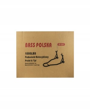 ПОДЪЕМНИК, ПОДСТАВКА ДЛЯ МОТОЦИКЛА, ТОЛСТЫЙ ЗАДНИЙ МАЯТНИК, BASS POLSKA