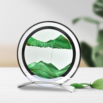 Динамическое изображение песка, движущееся изображение пи, рисование