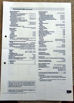 SA-DA15 Приемник усилителя Technics B