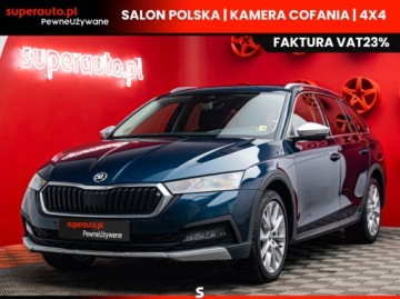 Skoda Octavia IV Scout 2.0 TDI 150KM 2022 SKODA Octavia 2.0 TDI 4x4 Scout DSG Combi 150KM 2022
