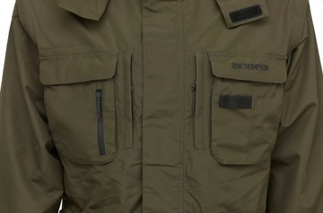 ЛЕГЕНТИЧЕСКАЯ ТЕМНО-ОЛИВКОВАЯ КУРТКА XXL