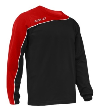 BLUZA DRESOWA SASH TR CZARNA CZERWONA COLO R. 38