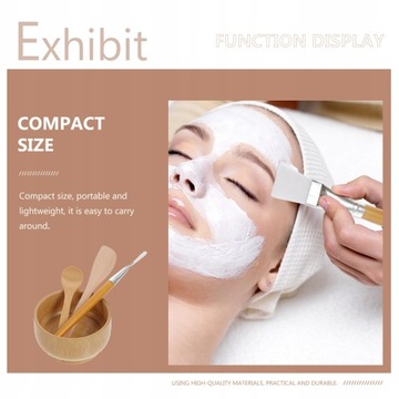 Деревянные маски для косметических кистей для макияжа