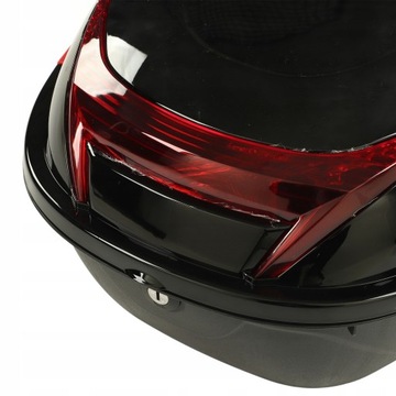 KUFER NA KASK POJEMNY SKUTER TYLNY MOTOCYKLA