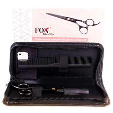 ПАРИКМАХЕРСКИЕ НОЖНИЦЫ FOX BLACK ROSE 6