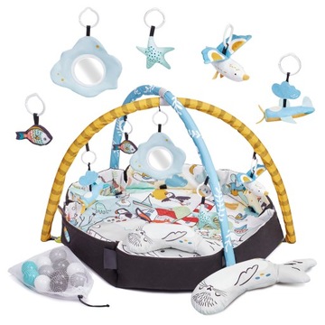 Duża mata edukacyjna Kinderkraft SMARTPLAY SEA