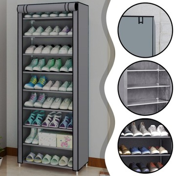 МАТЕРИАЛ ОБУВНОЙ ШКАФ ПОЛКА ДЛЯ ОБУВИ КНИЖНЫЙ ШКАФ XL ОРГАНАЙЗЕР 9 ПОЛОК