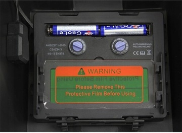 САМОТТЕМНЯЩАЯСЯ СВАРОЧНАЯ ШЛЕМА-МАСКА