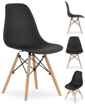 4 x Krzesło TOLV DSW biurowe NOWOCZESNE salon