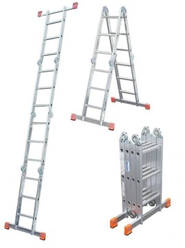Drabina aluminiowa Krause MultiMatic 4x4 120694