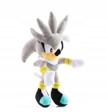 Maskotka Sonic 27 CM Shadow Sonic SREBRNY JEŻ