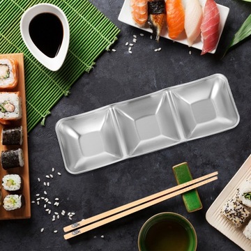 МУЛЬТИКРАТИЧЕСКАЯ СЕРВИРОВОЧНАЯ БЛЮДА ИЗ НЕРЖАВЕЮЩЕЙ СТАЛИ ДЛЯ ЗАКУСОК