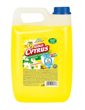 Płyn do mycia naczyń Gold Cytrus 5l Rumianek