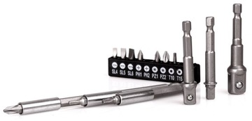 Набор БИТ, АДАПТЕРОВ, УДЛИНИТЕЛЕЙ 16 элементов