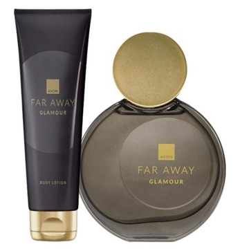 Zestaw AVON Far Away Glamour [Perfumy + Balsam]