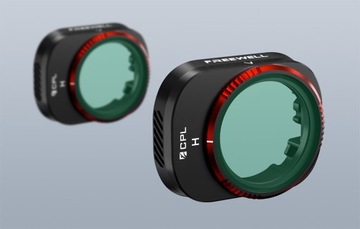 Поляризационный фильтр CPL для дрона DJI Mini 4 Pro FREEWELL + защитный чехол