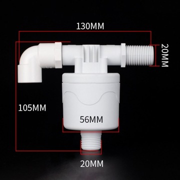 Плавающий шар, автоматическая подача воды, внешняя сторона 1/2 дюйма.
