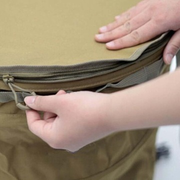 Складной мешок для садового мусора, мусора, сорняков, травы, ручки, лист, хаки, L