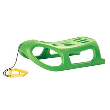 PROSPERPLAST LITTLE SEAL Ślizg duży sanki z linką dla dzieci zielone