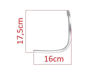 Защита рук Поручни Enduro Cross QUAD ATV Черные