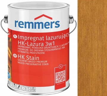 REMMERS HK-LASUR LAZURA ELEWACJI 5L DĄB RUSTYKAL