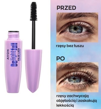 AVON Tusz Wodoodporny maskara Efekt sztucznych rzęs Flase LASH
