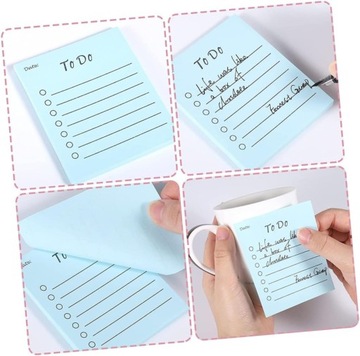 9 Sztuk Papieru Urocza Uwaga Naklejki Podkładki Memo Memorandum Praca W Biu