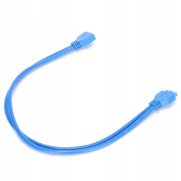 УДЛИНИТЕЛЬ USB 3.0, 20-контактный разъем «папа-мама», 50 см.