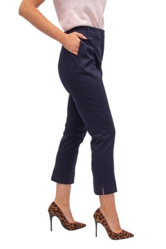 Элегантные ЖЕНСКИЕ БРЮКИ, большие размеры, темно-синие 44
