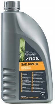 Olej 4-SUW 10W30 Kosiarka Traktor 1,4 L STIGA