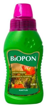 BIOPON ODŻYWKA NAWÓZ DO KAKTUSÓW SUKULENTÓW 250 ML