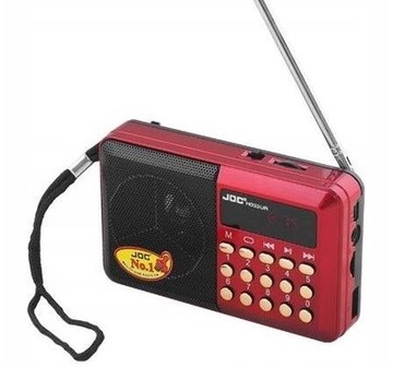 mini Radio baterie Akumulator 18650 AM, FM JOC