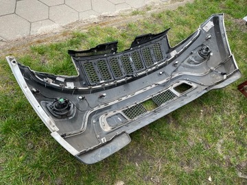 GRAND CHEROKEE WK2 ПЕРЕДНИЙ БАМПЕР PDC В ЦВЕТЕ БЕЛЫЙ OVERLAND В КОМПЛЕКТЕ