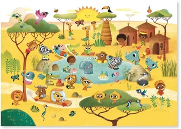 Набор наклеек НАКЛЕЙКИ ЗООПАРКИ животные Наклейка для детей