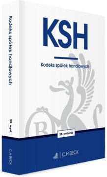 KSH Kodeks spółek handlowych 39.wydanie